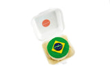 Brazil Flag Mini Cake-ميني كيك علم البرازيل