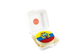 Ecuador Flag Mini Cake-ميني كيك علم الاكوادور