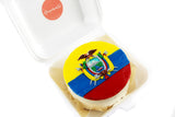 Ecuador Flag Mini Cake-ميني كيك علم الاكوادور