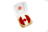 Canada Flag Mini Cake-ميني كيك علم كندا