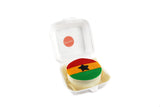 Ghana Flag Mini Cake-ميني كيك علم غانا