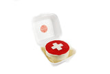 Switzerland Flag Mini Cake-ميني كيك على سويسرا