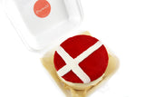 Denmark Flag Mini Cake-ميني كيك علم الدنمارك