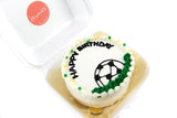 Football Happy Birthday Mini Cake - ميني كيك عيد ميلاد - كرة قدم