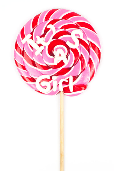 Big Lollipop It's a Girl مصاصه حجم كبير : بنت