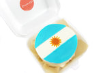 Argentina Flag Mini Cake-ميني كيك علم الارجنتين