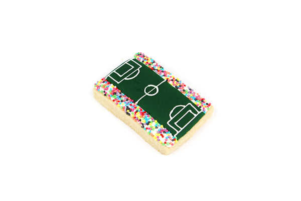 Football Stadium Shape Cookies-كوكيز ملعب كرة قدم