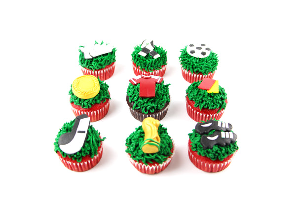 Football Cupcakes II - كب كيك كرة قدم