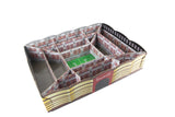 Stadium Snack Box Tray II- (Empty ) -علبه سناكس مفرغه على شكل ملعب