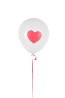 Heart Balloon I بالونه لاتكس مع طبعه على شكل قلب