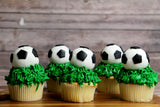 Football Cupcakes- كب كيك كرة قدم
