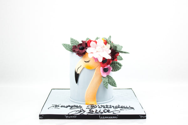Hawaiian Flamingo Cake - كيكة الفلامنغو