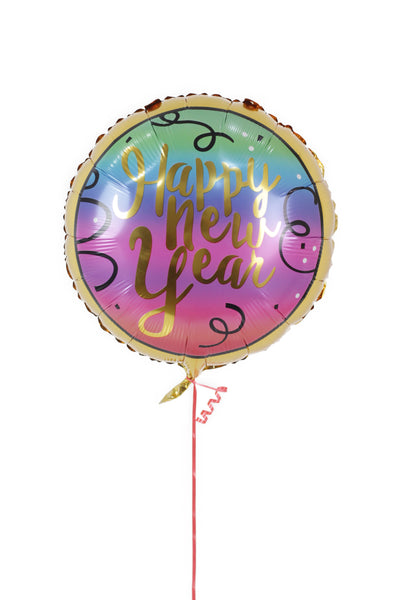 Happy New Year Foil Balloon IV - بالونه راس السنه