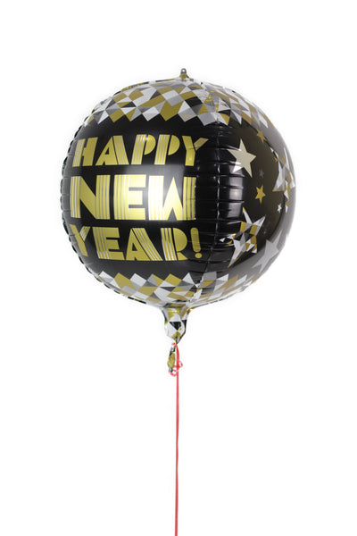 Happy New Year Foil Balloon III -  بالونه راس السنه ثلاثية الابعاد