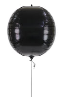 32" 4D Black Foil Balloon