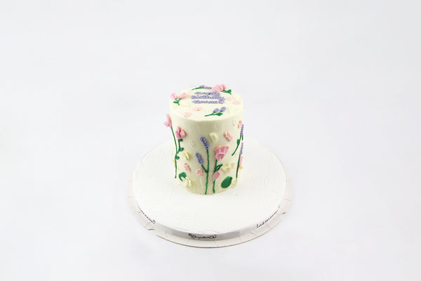 Flowers Birthday Cake - كيكة يوم ميلاد