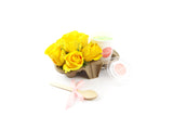 Cake in Paper Cup with Flowers IV-  كيك في كوب ورقي مع ورد