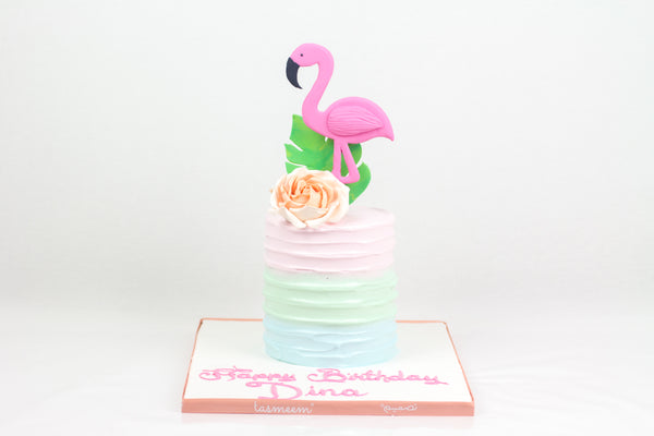 Flamingo Birthday Cake I - كيكة الفلامنغو