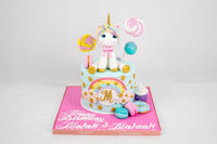 Unicorn Birthday Cake I - كيكة اليونيكورن