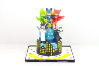 Super Heroes Birthday Cake III - كيكة على شكل شخصيه كرتونيه