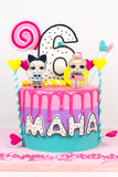 Character Birthday Cake V - كيكة على شكل شخصيه كرتونيه