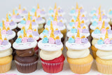 Unicorn Birthday Cupcakes VII- كب كيك وحيد القرن لأعياد الميلاد VII