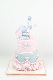 Baby Elephant Birthday Cake - كيكة الفيل