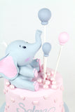 Baby Elephant Birthday Cake - كيكة الفيل