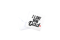I love You Dad Greeting Card I (English )-بطاقة أحبك بابا
