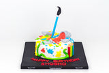 Art Themed Painting Cake - كيكة يوم ميلاد