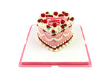 Pink Heart Birthday Cake - كعكة عيد ميلاد القلب الوردي