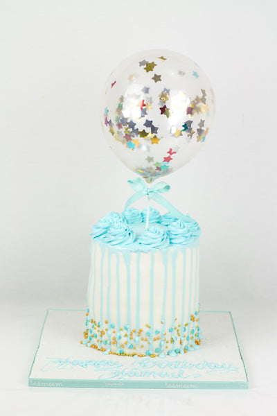 Birthday with Balloons Cake - كيكة يوم ميلاد