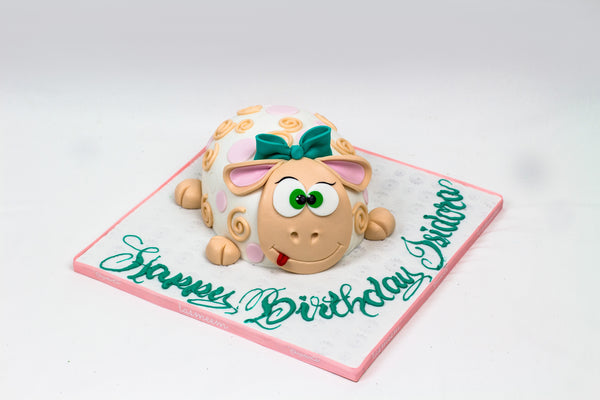 Sheep  Birthday Cake - كيكة يوم ميلاد