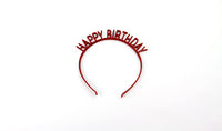 Happy Birthday Headband- اكسسوار حفله