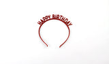 Happy Birthday Headband- اكسسوار حفله