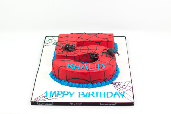 Number Shaped Cake - كيكة يوم ميلاد
