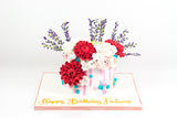 Beautiful Flower Cake - كيكة مزينه بالورد