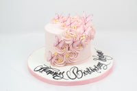 Pink Butterfly Cake - كيكة الفراشات الوردية