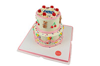 Two-Tiered Birthday Cake II - II كعكة عيد ميلاد من طبقتين