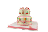 Two-Tiered Birthday Cake II - II كعكة عيد ميلاد من طبقتين