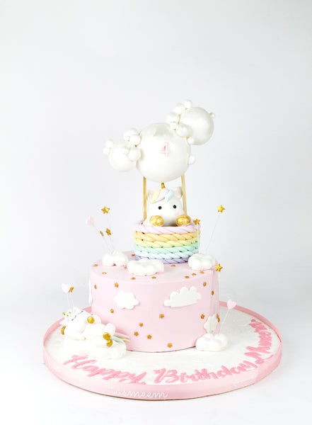Unicorn Birthday Cake - كيكة اليونيكورن