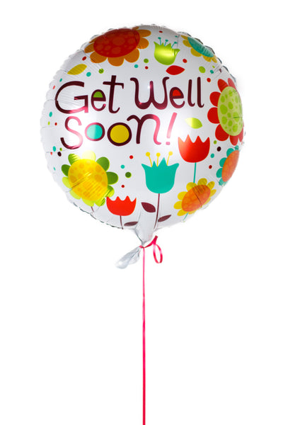 Get Well Soon Foil Balloon III بالونه بعباره التمنيات بالشفاء العاجل