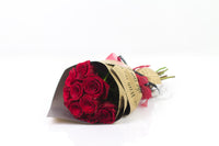 Red Roses Hand Bouquet - بوكيه ورد يدوي