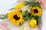 Sunflower Hand Bouquet I- بوكيه ورد يدوي