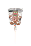 Gingerbread Lollipop- مصاصه على شكل جنجر برد