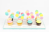 Happy Birthday Cupcakes - كب كيك يوم ميلاد