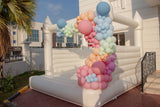 Bouncing Castles with Balloons - نطاطية قصر ابيض