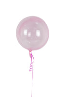 Pink Transparent Balloon بالونه شفافه باللون الزهري