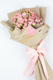 Blush Pink Hand Bouquet - تنسيق بوكيه ورد