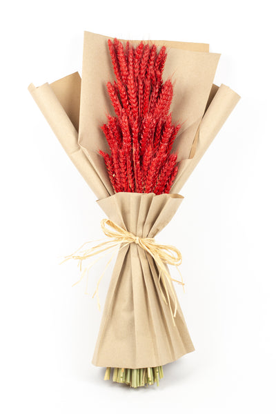 Red Wheat Bouquet - بوكيه قمح أحمر